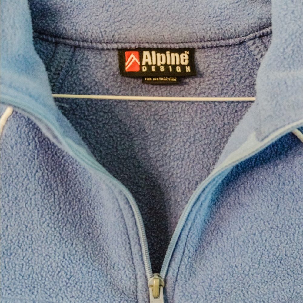 Alpine Design Light Blue Fleece Jacket